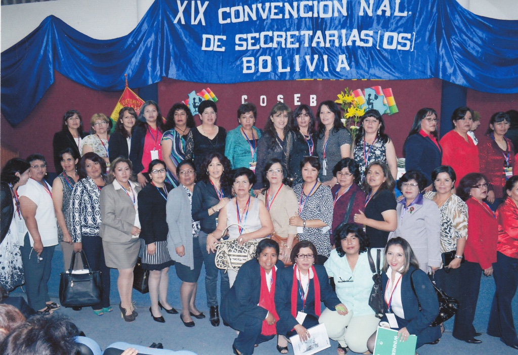 "XIX CONVENCIÓN NACIONAL DE SECRETARIAS(OS) DE BOLIVIA" EN TUPIZA 2015