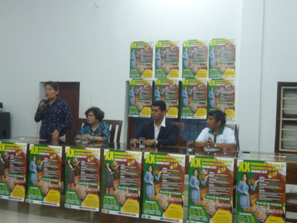 CONFERENCIA DE PRENSA "XX CONVENCIÓN NACIONAL" YACUIBA 2017
