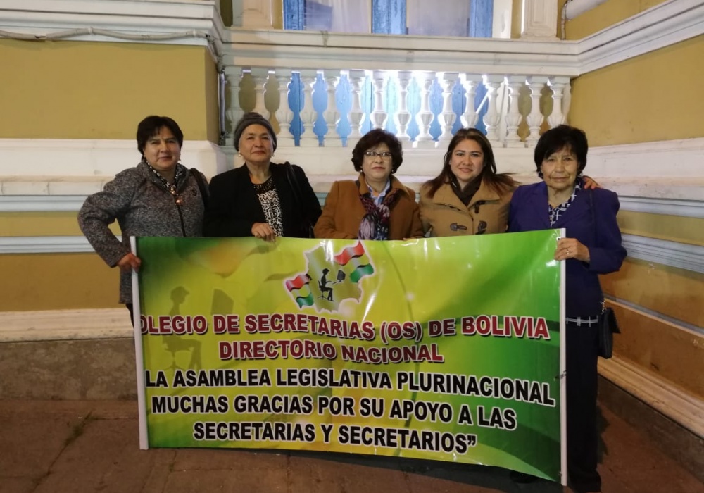APROBACIÓN DE LA LEY Nº 1177 POR LA ASAMBLEA LEGISLATIVA PLURINACIONAL LA PAZ 2019