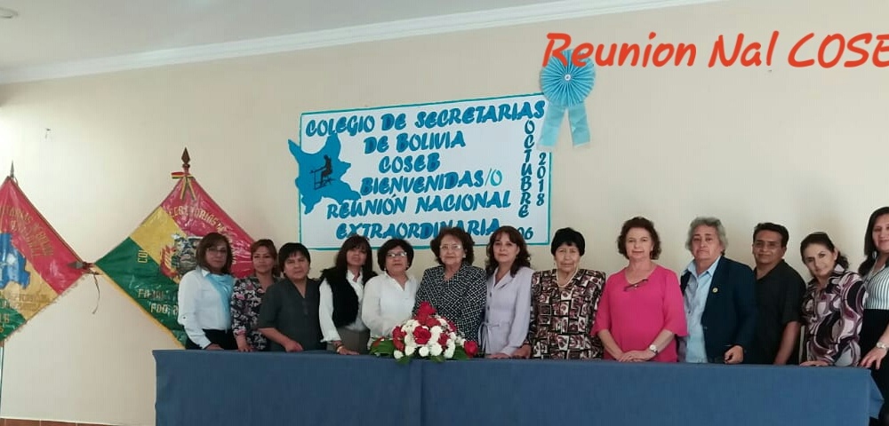 PRESIDENT@S REUNIÓN NACIONAL EXTRAORDINARIA EN COCHABAMBA 2018