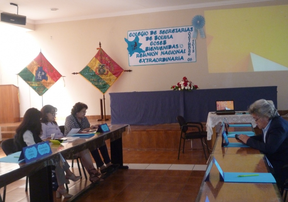 REUNIÓN NACIONAL EXTRAORDINARIA COCHABAMBA 2018